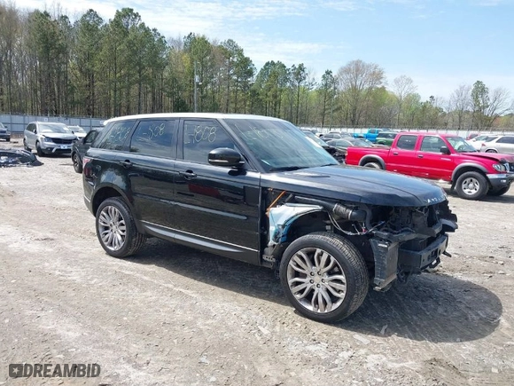 2014 Land Rover Range Rover Sport Supercharged with VIN SALWR2TF6EA500931, listed as a IAAI auction lot 39033668 with 129,919 mi miles. Bid and sale history available at carsss.com. Image 1.