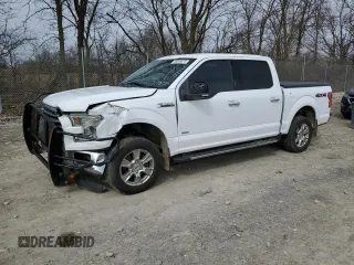 2016 Ford F-150 XLT with VIN 1FTEW1EP1GKE12779, listed as a Copart auction lot 48849575 with 172,231 mi miles and Salvage title. Bid and sale history available at DreamBid. Image 1.