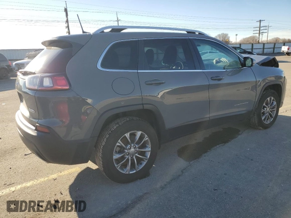 2020 Jeep Cherokee Altitude with VIN 1C4PJMLX3LD502557, listed as a Copart auction lot 86771594 with 53,232 mi miles and Salvage Title. Bid and sale history available at carsss.com. Image 3.