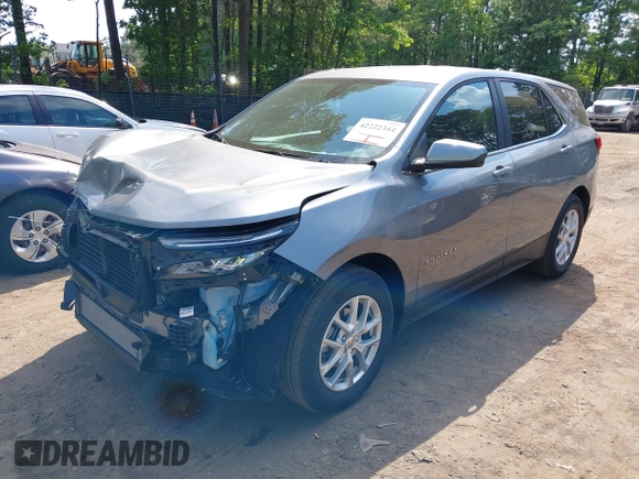 2024 Chevrolet Equinox LT with VIN 3GNAXKEG5RL334386, listed as a IAAI auction lot 42222344 with 11,826 mi miles and . Bid and sale history available at DreamBid. Image 17.