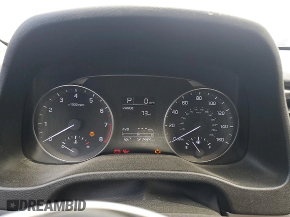 2017 Hyundai Elantra SE with VIN 5NPD84LF3HH027189, listed as a Copart auction lot 53327965 with 121,434 mi miles and Salvage title. Bid and sale history available at DreamBid. Image 9.