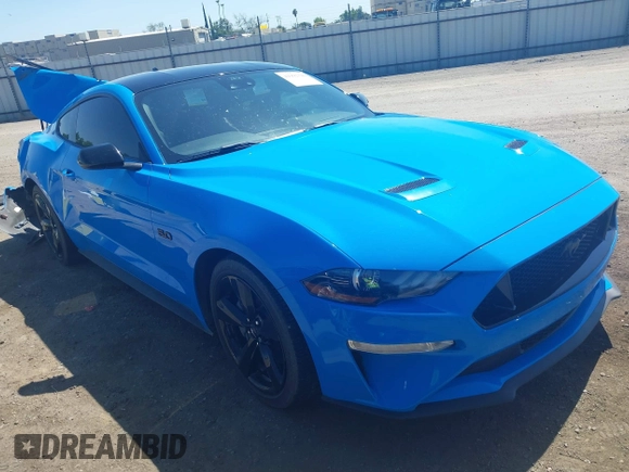 2022 Ford Mustang GT with VIN 1FA6P8CFXN5107884, listed as a IAAI auction lot 41992310 with 34,673 mi miles and . Bid and sale history available at DreamBid. Image 1.