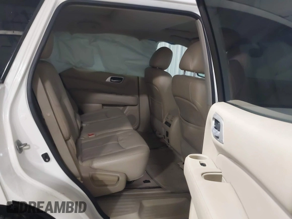 2014 Nissan Pathfinder Platinum with VIN 5N1AR2MM4EC603120, listed as a IAAI auction lot 41295992 with 130,117 mi miles and . Bid and sale history available at DreamBid. Image 8.