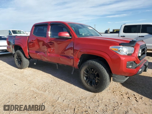 2022 Toyota Tacoma SR z VIN 3TMCZ5AN0NM464534, wystawiony jako Copart lot #55785945 z przebiegiem 31 785 mil mil oraz Szkoda całkowita • Salvage title. Historia ofert i sprzedaży dostępna na DreamBid. Obrazek 4.