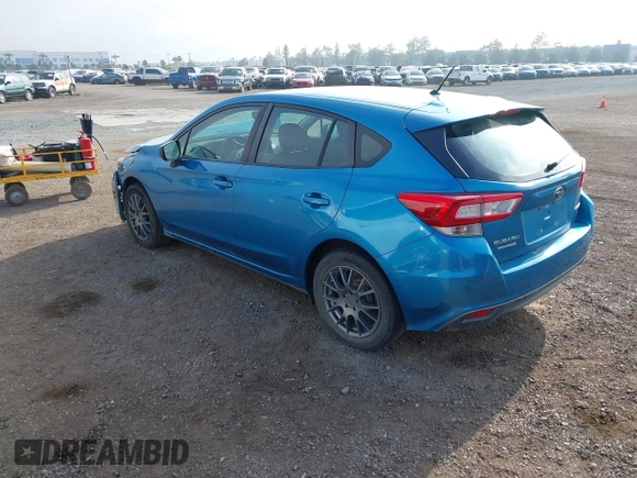 2019 Subaru Impreza with VIN 4S3GTAA62K3744957, listed as a IAAI auction lot 42363574 with 83,710 mi miles and . Bid and sale history available at DreamBid. Image 3.