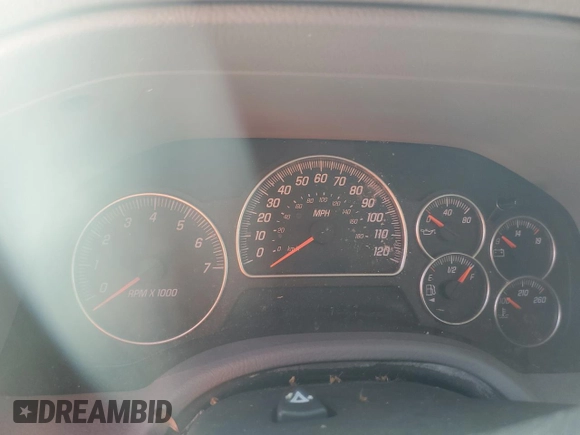 2005 GMC Envoy SLT with VIN 1GKDT13S052311455, listed as a Copart auction lot 73635434 with Not Provided miles and Salvage Title. Bid and sale history available at DreamBid. Image 9.