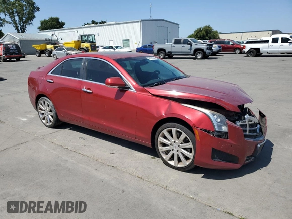 2014 Cadillac ATS Luxury RWD z VIN 1G6AB5RX0E0143133, wystawiony jako Copart lot #60314045 z przebiegiem 211 312 mil mil oraz Szkoda całkowita • Salvage title. Historia ofert i sprzedaży dostępna na DreamBid. Obrazek 4.