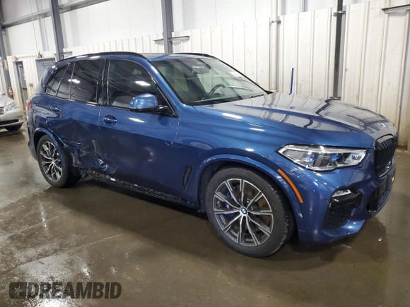 2021 BMW X5 xDrive45e z VIN 5UXTA6C07M9H87685, wystawiony jako Copart lot #54844365 z przebiegiem 61 969 mil mil oraz Szkoda całkowita • Salvage title. Historia ofert i sprzedaży dostępna na DreamBid. Obrazek 4.