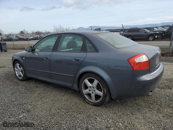 2004 Audi A4 1.8T with VIN WAULC68E24A062424, listed as a Copart auction lot 43200915 with 141,580 mi miles and Salvage Title. Bid and sale history available at carsss.com. Image 2.