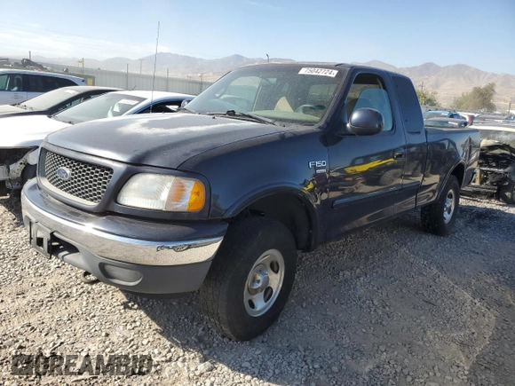 2000 Ford F-150 XL with VIN 1FTRX18W9YNB88940, listed as a Copart auction lot 75042724 with 0 mi miles and Clean Title. Bid and sale history available at carsss.com. Image 1.