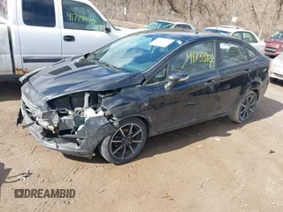 2015 Ford Fiesta SE with VIN 3FADP4BJ6FM150720, listed as a IAAI auction lot 41733922 with 98,336 mi miles. Bid and sale history available at carsss.com. Image 2.