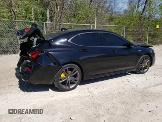 2018 Acura TLX w/A-SPEC Pkg z VIN 19UUB2F66JA001637, wystawiony jako Copart lot #54887015 z przebiegiem 97 517 mil mil oraz Szkoda całkowita • Salvage title. Historia ofert i sprzedaży dostępna na DreamBid. Obrazek 3.