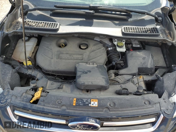 2013 Ford Escape SEL with VIN 1FMCU9H94DUA50063, listed as a Copart auction lot 63008005 with 225,421 mi miles and Salvage title. Bid and sale history available at DreamBid. Image 12.