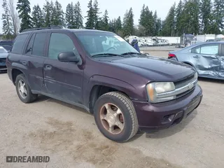 2008 Chevrolet TrailBlazer LT w/1LT with VIN 1GNDS13S482137559, listed as a IAAI auction lot 41756243 with 1 mi miles. Bid and sale history available at carsss.com. Image 1.