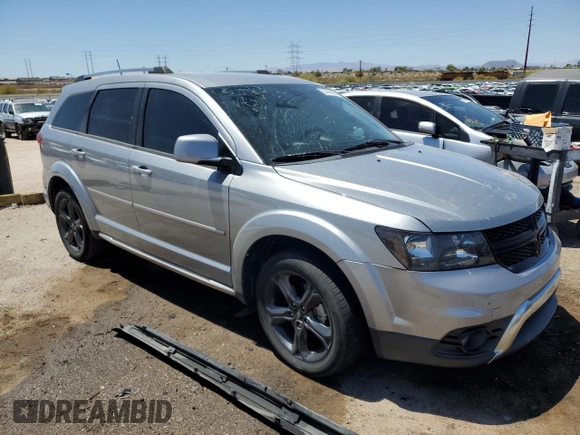 2019 Dodge Journey Crossroad z VIN 3C4PDCGG1KT797517, wystawiony jako Copart lot #54095955 z przebiegiem 40 186 mil mil oraz Szkoda całkowita • Salvage title. Historia ofert i sprzedaży dostępna na DreamBid. Obrazek 4.