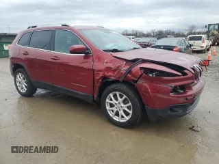 2014 Jeep Cherokee Latitude with VIN 1C4PJLCBXEW172132, listed as a Copart auction lot 47528285 with 154,268 mi miles and Salvage Title. Bid and sale history available at carsss.com. Image 4.