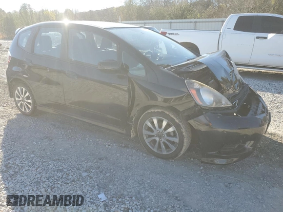 2013 Honda Fit Sport with VIN JHMGE8H54DC033780, listed as a Copart auction lot 79557204 with 67,384 mi miles and Clean Title. Bid and sale history available at carsss.com. Image 4.