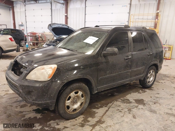 2005 Honda CR-V LX with VIN JHLRD78525C051447, listed as a IAAI auction lot 41554653 with 162,706 mi miles. Bid and sale history available at carsss.com. Image 17.