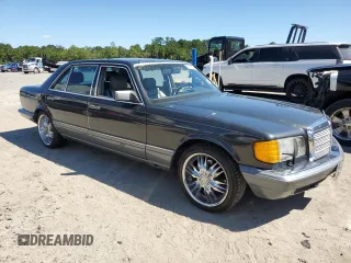 1989 Mercedes-Benz 560 with VIN WDBCA39E0KA485343, listed as a Copart auction lot 71889544 with 201,385 mi miles and Non Repairable. Bid and sale history available at DreamBid. Image 4.