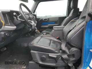2022 Ford Bronco with VIN 1FMDE5CP3NLB42773, listed as a Copart auction lot 74201444 with Not Provided miles and Salvage Title. Bid and sale history available at DreamBid. Image 7.