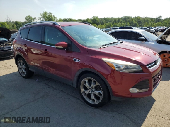 2015 Ford Escape Titanium with VIN 1FMCU9J9XFUA34821, listed as a Copart auction lot 63681805 with 163,873 mi miles and Clean title. Bid and sale history available at DreamBid. Image 4.