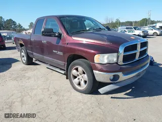 2005 Dodge Ram 1500 SLT with VIN 1D7HU18N25S200568, listed as a IAAI auction lot 41714710 with 345,319 mi miles. Bid and sale history available at carsss.com. Image 1.