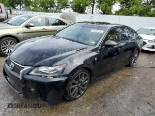 2015 Lexus GS 350 with VIN JTHBE1BL9FA005240, listed as a Copart auction lot 60325714 with 126,412 mi miles and Salvage Title. Bid and sale history available at carsss.com. Image 1.