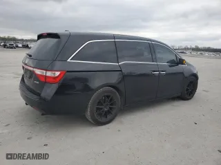 2013 Honda Odyssey Touring with VIN 5FNRL5H91DB020909, listed as a Copart auction lot 51062805 with 198,206 mi miles and Salvage Title. Bid and sale history available at carsss.com. Image 3.