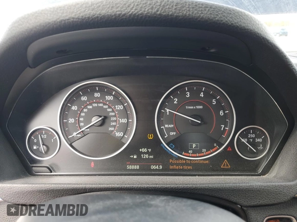 2017 BMW 3 Series 340i xDrive with VIN WBA8B7G30HNU38003, listed as a Copart auction lot 51908975 with 58,888 mi miles and Clean title. Bid and sale history available at DreamBid. Image 9.