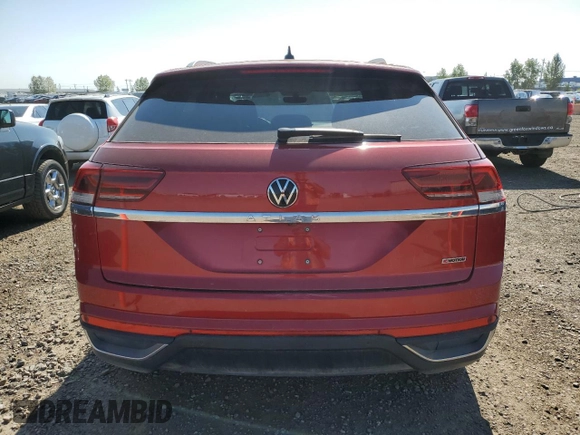 2020 Volkswagen Atlas SEL with VIN 1V2MC2CA8LC204183, listed as a Copart auction lot 70204694 with 54,704 mi miles and Salvage title. Bid and sale history available at DreamBid. Image 6.
