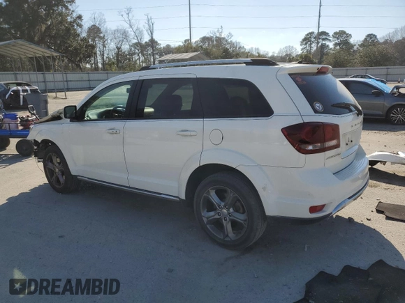 2016 Dodge Journey Crossroad z VIN 3C4PDCGG6GT131647, wystawiony jako Copart lot #46849325 z przebiegiem 120 149 mil mil oraz Szkoda całkowita • Salvage title. Historia ofert i sprzedaży dostępna na DreamBid. Obrazek 2.