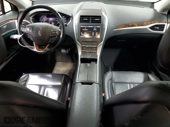 2015 Lincoln MKZ with VIN 3LN6L2G95FR624754, listed as a Copart auction lot 55557745 with 84,602 mi miles and Salvage title. Bid and sale history available at DreamBid. Image 8.