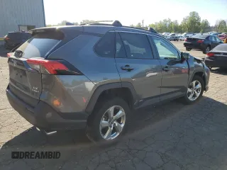 2021 Toyota RAV4 Hybrid LE with VIN 4T3B6RFV1MU042547, listed as a Copart auction lot 53558175 with 77,985 mi miles and Salvage title. Bid and sale history available at DreamBid. Image 3.
