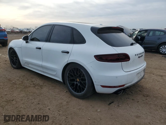 2018 Porsche Macan GTS with VIN WP1AG2A53JLB62001, listed as a Copart auction lot 43154635 with Not provided miles and Salvage title. Bid and sale history available at DreamBid. Image 2.