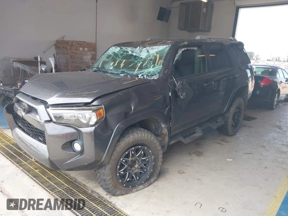 2018 Toyota 4Runner SR5 with VIN JTEBU5JR7J5550156, listed as a IAAI auction lot 41838265 with 171,242 mi miles and . Bid and sale history available at DreamBid. Image 2.