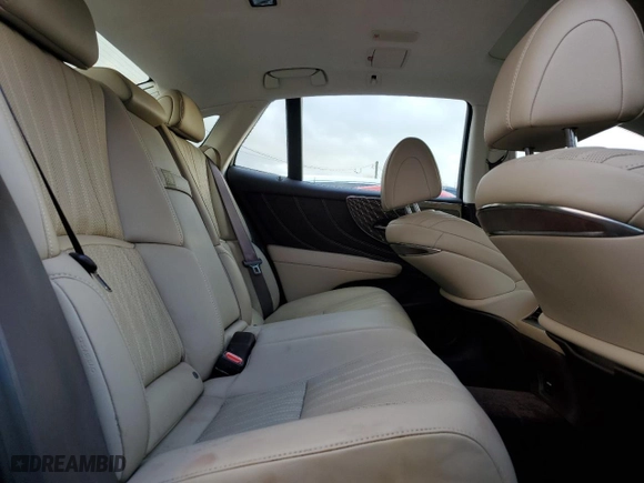 2018 Lexus LS with VIN JTHB51FF5J5005774, listed as a Copart auction lot 53837745 with 21,328 mi miles and Salvage Title. Bid and sale history available at carsss.com. Image 12.