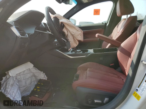 2023 BMW 4 Series 430i с VIN WBA63AV09PFP45446, выставлен на аукционе Copart как лот 83420194 с пробегом Не указан миль и Чистый • Clean title. История ставок и продаж доступна на DreamBid. Изображение 7.