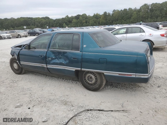 1994 Cadillac DeVille with VIN 1G6KD52B7RU282512, listed as a Copart auction lot 71072114 with 179,919 mi miles and Salvage Title. Bid and sale history available at carsss.com. Image 2.
