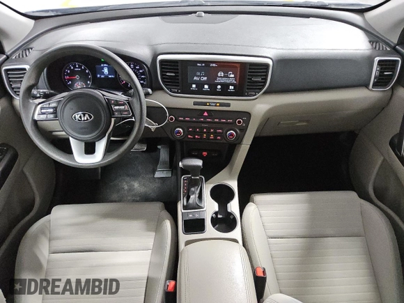 2021 Kia Sportage LX with VIN KNDPM3AC1M7846986, listed as a Copart auction lot 84518574 with 99,812 mi miles and Salvage Title. Bid and sale history available at DreamBid. Image 8.