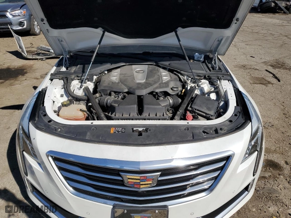 2017 Cadillac CT6 Premium Luxury AWD with VIN 1G6KH5R67HU160888, listed as a Copart auction lot 74817954 with NaN miles and Clean Title. Bid and sale history available at carsss.com. Image 11.