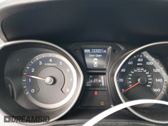 2013 Hyundai Elantra GT with VIN KMHD35LEXDU152018, listed as a Copart auction lot 79480844 with 123,201 mi miles and Salvage Title. Bid and sale history available at carsss.com. Image 9.