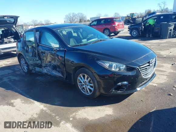 2016 Mazda 3 i Sport with VIN 3MZBM1K70GM268869, listed as a IAAI auction lot 41445402 with 167,492 mi miles and . Bid and sale history available at DreamBid. Image 1.