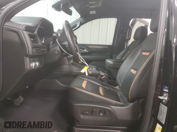 2023 GMC Yukon AT4 with VIN 1GKS2CKDXPR164502, listed as a Copart auction lot 41672705 with 34,856 mi miles and Salvage Title. Bid and sale history available at carsss.com. Image 7.