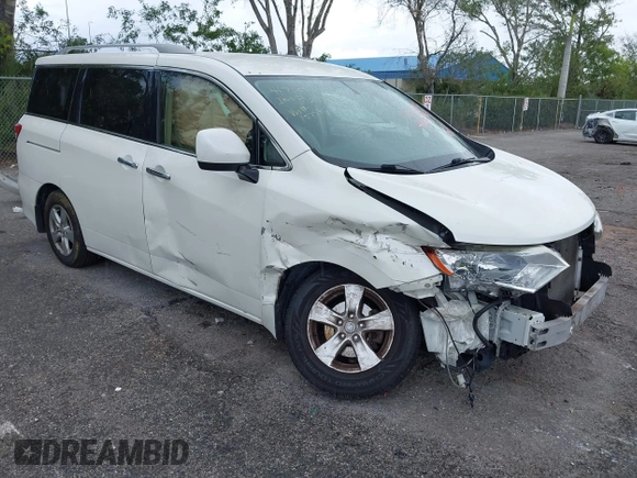 2016 Nissan Quest SL with VIN JN8AE2KP3G9157799, listed as a IAAI auction lot 42007525 with 96,368 mi miles and . Bid and sale history available at DreamBid. Image 1.