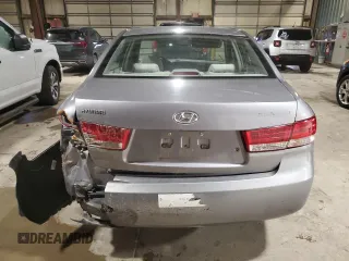 2007 Hyundai Sonata GLS with VIN 5NPET46C47H232135, listed as a Copart auction lot 47107885 with 146,779 mi miles and Salvage Title. Bid and sale history available at DreamBid. Image 6.