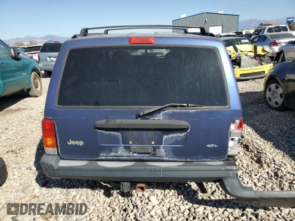 1997 Jeep Cherokee Sport with VIN 1J4FJ68S1VL543468, listed as a Copart auction lot 72753854 with 0 mi miles and Salvage Title. Bid and sale history available at carsss.com. Image 6.