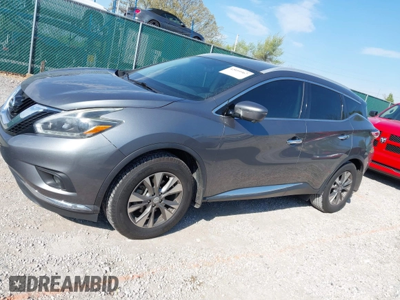 2018 Nissan Murano Platinum with VIN 5N1AZ2MG2JN123795, listed as a IAAI auction lot 42059967 with 77,064 mi miles. Bid and sale history available at carsss.com. Image 14.