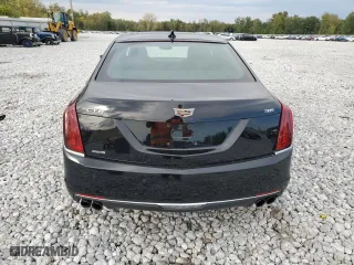2017 Cadillac CT6 Luxury AWD with VIN 1G6KD5RS3HU163957, listed as a Copart auction lot 74380684 with 57,418 mi miles and Salvage Title. Bid and sale history available at carsss.com. Image 6.