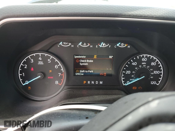 2023 Ford F-150 XL with VIN 1FTMF1CB3PKF58099, listed as a Copart auction lot 61974605 with 12,193 mi miles and Non repairable. Bid and sale history available at DreamBid. Image 9.