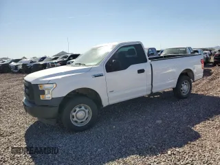 2017 Ford F-150 XL with VIN 1FTNF1CG0HKC20421, listed as a Copart auction lot 46412525 with 93,707 mi miles and Salvage title. Bid and sale history available at DreamBid. Image 1.